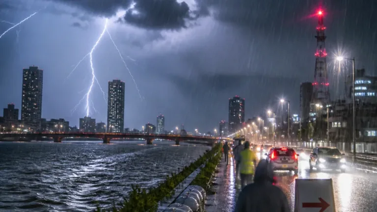 30日夜遅くまで大雨と落雷に警戒を 新潟県気象台が注意呼び掛け
