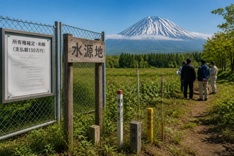 ニセコ町の水源地、所有権は町に確定 150万円支払いで和解成立