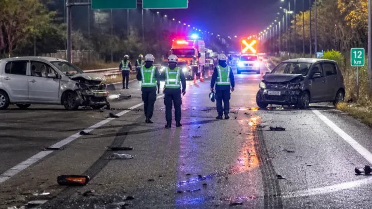西名阪道・香芝SA付近で逆走か 2人死亡1人重体
