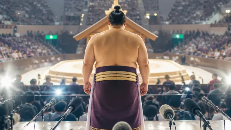 西宮ゆかりの元幕内・大翔丸が引退会見「寂しさある」と心情