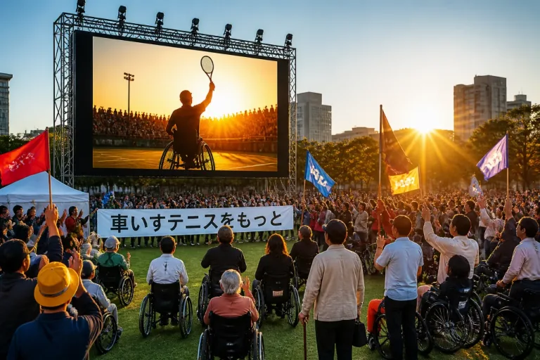 西宮ゆかりの車いす選手・小田がウィンブルドン決勝へ