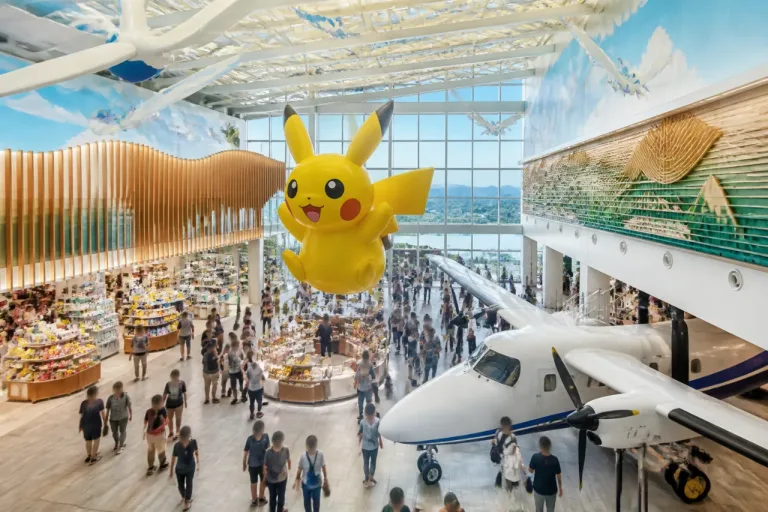 能登空港を「ポケモン空港」に改称、観光復興へ新装開業