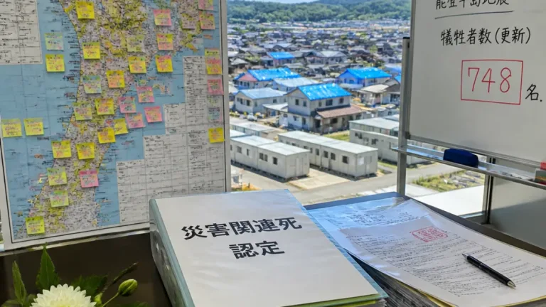 能登地震の災害関連死が新たに認定、犠牲者は計748人