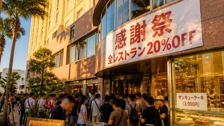 ノボテル沖縄那覇、閉業前に全館割引と感謝祭を実施
