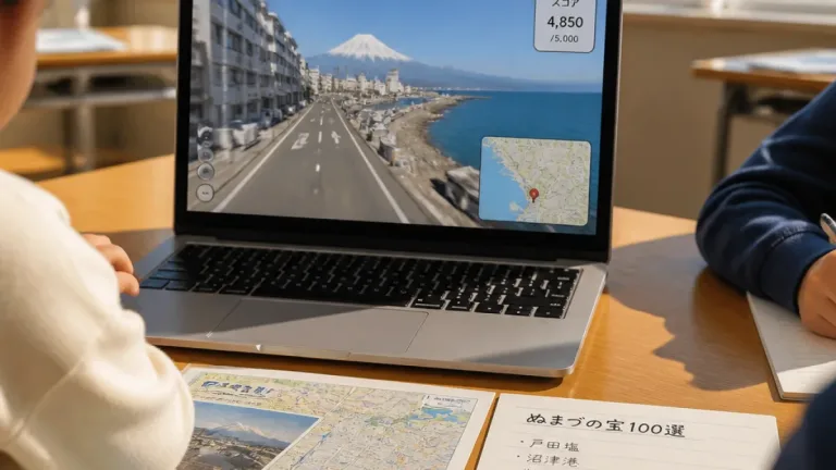 沼津限定の場所当てゲーム「ぬまゲッサー」公開、教育や観光に波及期待