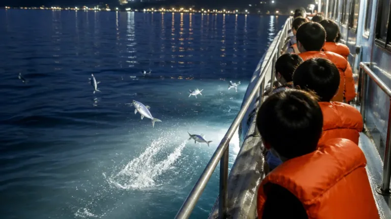 沼津・戸田湾の納涼船が始動 夜の海でトビウオ体験、夏の外出先に