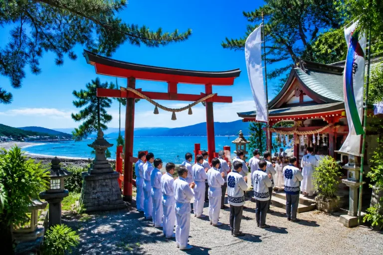 沼津・戸田で御浜海水浴場の海開き 夏の安全祈願を実施