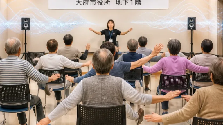 大府市、ガンマ波音響で高齢者向け体操を実施へ