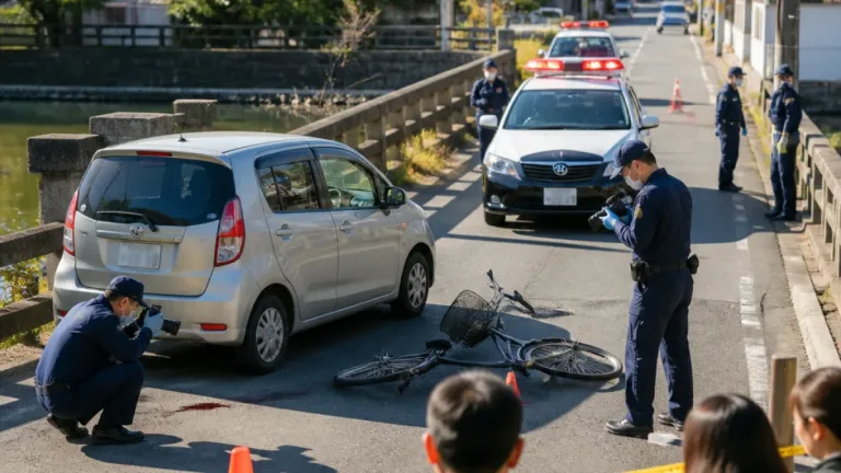 市道で衝突、74歳女性が死亡 運転の79歳を逮捕