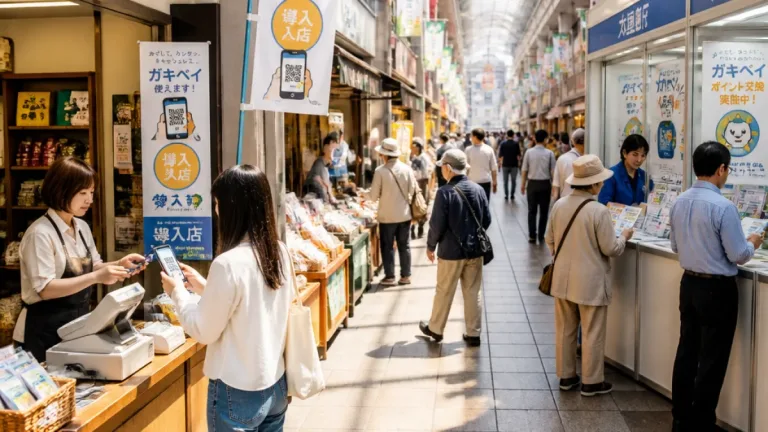 大垣が地域通貨「ガキペイ」活用を本格化 民間ポイント連携で市内消費後押し