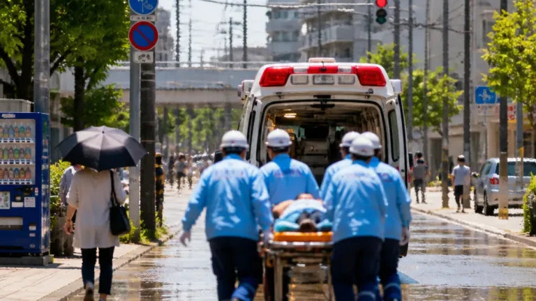 県内で猛暑、熱中症疑いで33人搬送