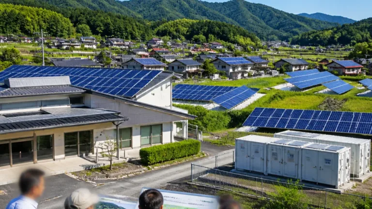 邑南町、地域新電力が8カ所に太陽光と蓄電池を整備へ