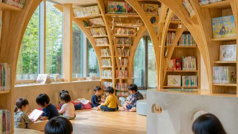 大分の子育て世代も注目 安藤忠雄氏設計の北大子ども図書館が開館