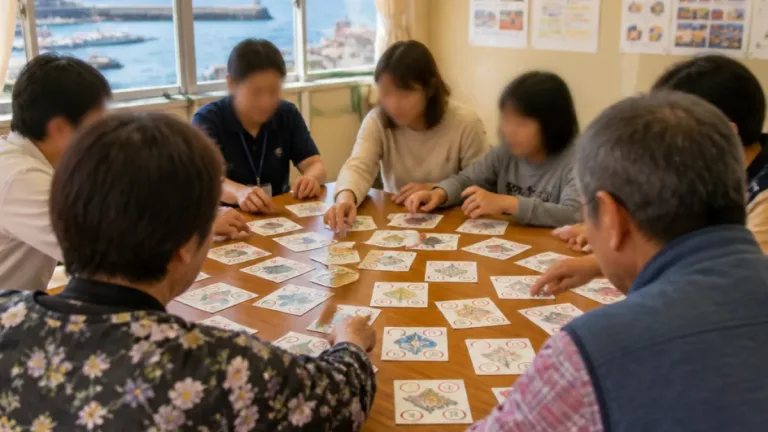 大分・佐賀関で大学生と住民が共同制作 カルタでまちの魅力発信