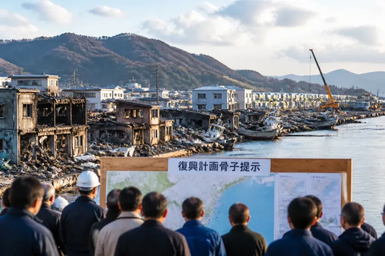 大分市、佐賀関大規模火災の復興計画骨格を提示 ８月末の策定を目指す