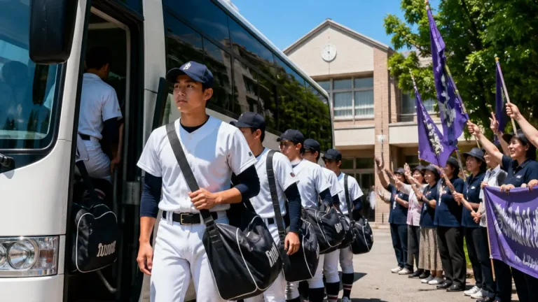 大分商業、甲子園へ出発 主将は「優勝旗を持ち帰る」と決意