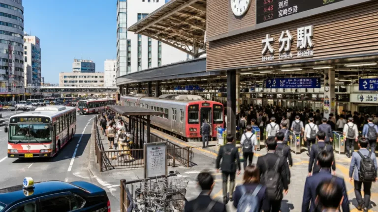 大分駅、1日約1万7000人利用 地域交通の持続性巡り議論へ