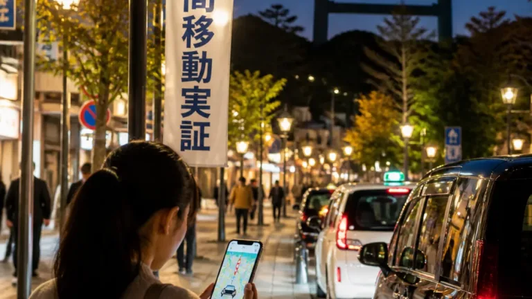 夜間移動を補う「おかげライドシェア」実証再開へ