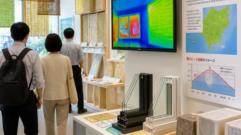 岡山で住宅断熱の展示開催 温暖化対策と家計を両立する住まいを考える