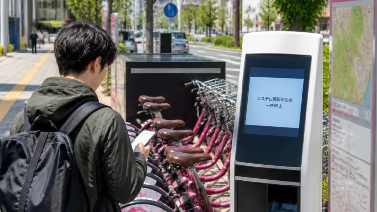 岡山 ももちゃり一時停止 決済拡充に伴うシステム更新で運用見直し