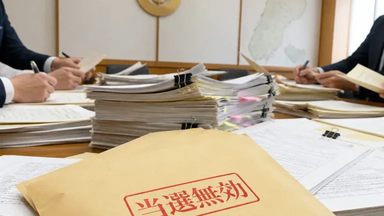 岡山・和気町 補欠選挙当選無効の審理、県選管が不服棄却