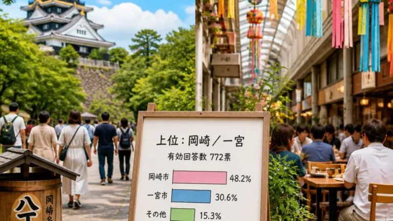 岡崎や一宮が上位 ねとらぼ調査で示された“永住したい愛知の街”の傾向
