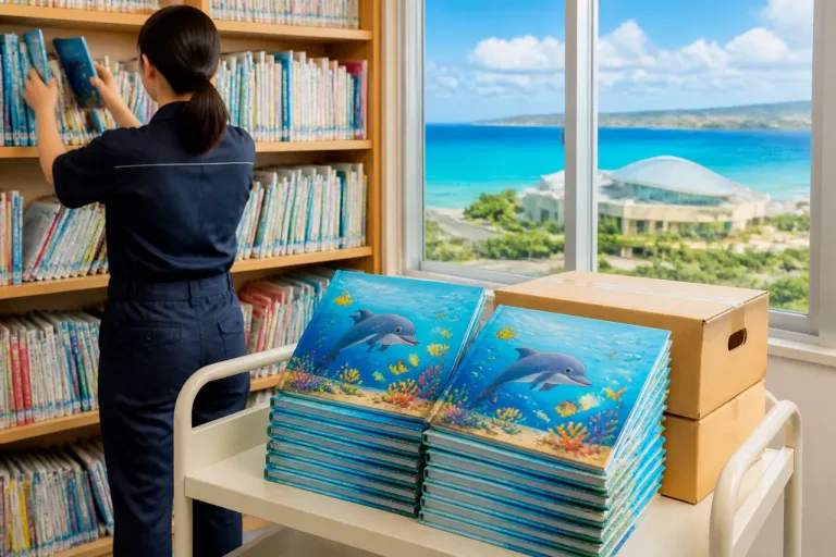 沖縄美ら海水族館、絵本寄贈で次世代の海洋教育を強化