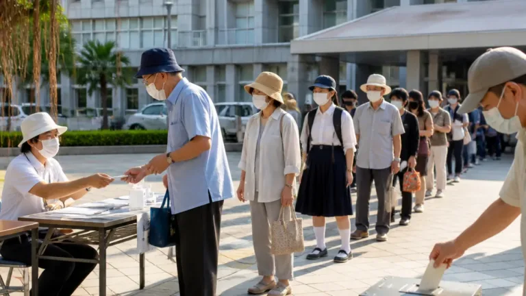 期日前投票始まる 沖縄県知事選、住民の関心は集中