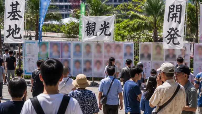 沖縄知事選告示へ 基地・観光・開発めぐる焦点は
