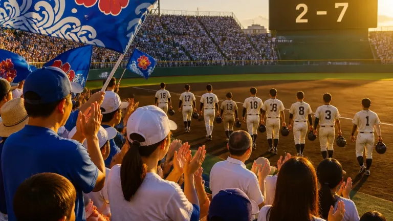 沖縄尚学、甲子園初戦で横浜に敗れる