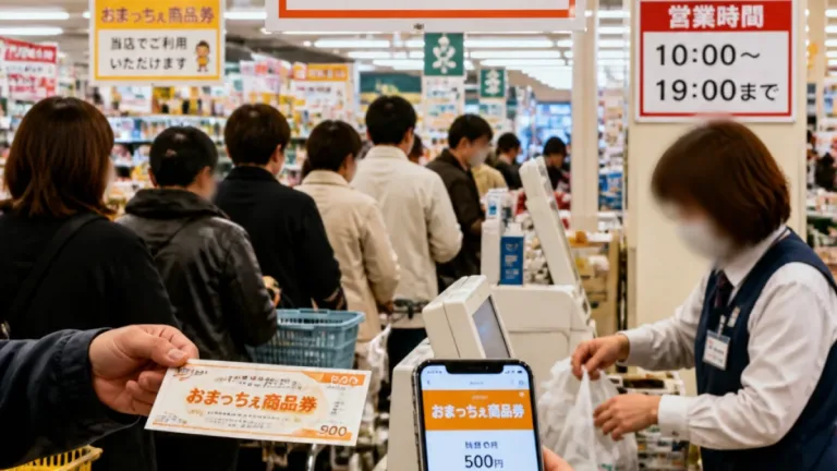 松江で配布の「おまっちぇ商品券」 利用混乱と日常への影響