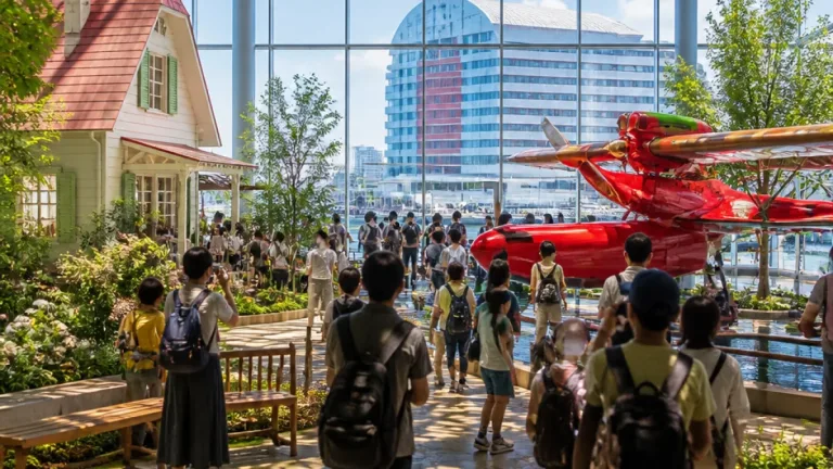 大阪・南港で「ジブリパーク展」開幕 名場面を体感できる展示と撮影スポット