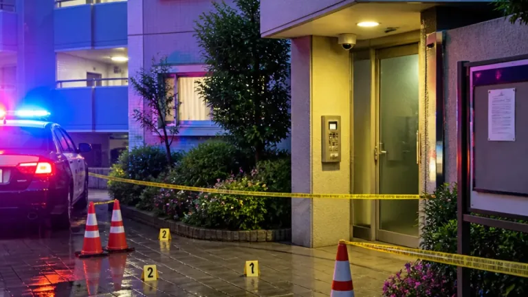 大阪・此花区の集合住宅で侵入切り付け 少年が転落死か、住民に不安広がる