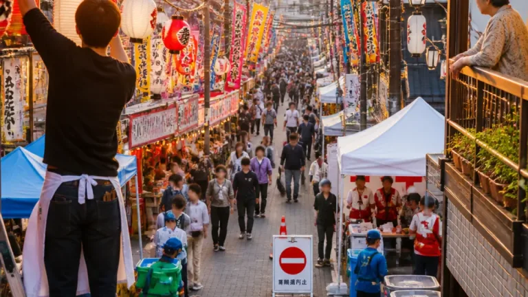 大阪・新世界の「ごちゃまぜ」夏祭り 伝統継承と地域の変化