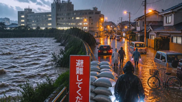 大崎市東部にレベル3大雨警報 避難の備えを速やかに