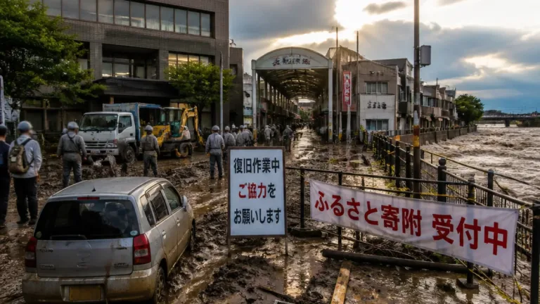 太田市、豪雨被災向けふるさと寄附を開始