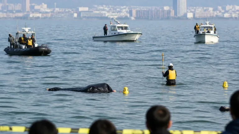 大津出身の女性と確認 琵琶湖沖で見つかった遺体、死因は溺死