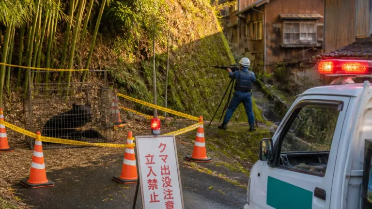 尾鷲でクマ緊急銃猟、東海で初実施