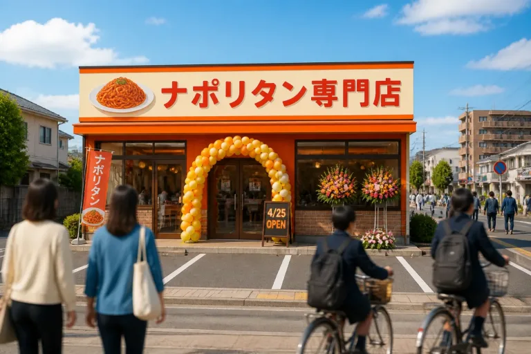 宇都宮にナポリタン専門店「スパゲッティーのパンチョ」が栃木県初出店