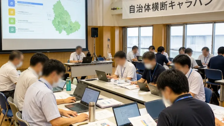自治体横断で生成AI浸透を目指す兵庫キャラバンが実施