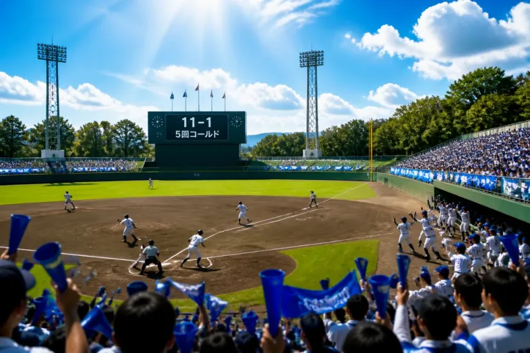 立命館宇治、初戦を五回コールドで突破 宇治の高校野球に弾み