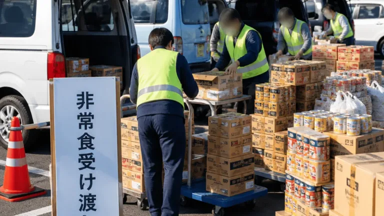 県が車中泊避難の支援指針を策定へ 非常食配送など具体策を検討