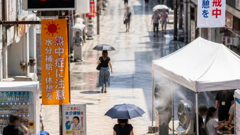 猛暑警戒、県内で35℃超 熱中症アラート発表