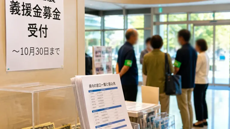 佐賀共同募金会が義援金募集を開始 10月30日まで受付