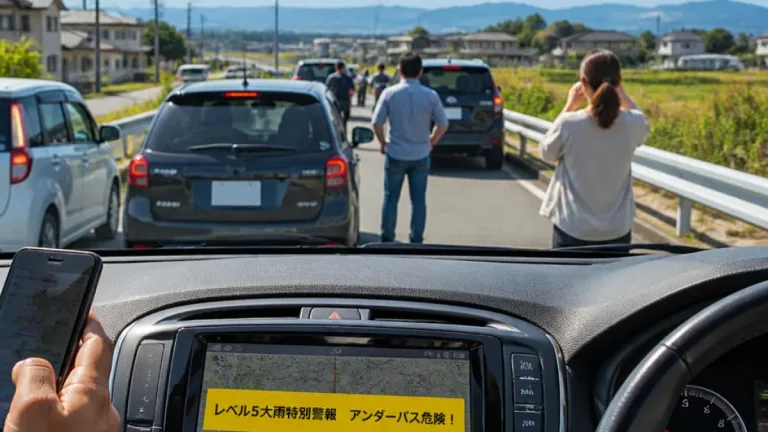 佐賀で誤表示、カーナビに「大雨特別警報」 国交省が誤送信と訂正