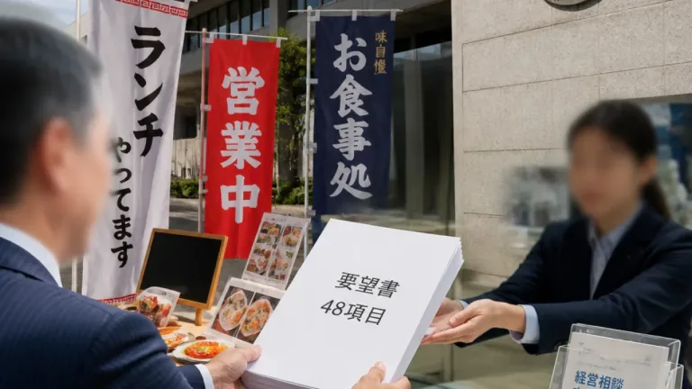 相模原の外食支援を要望 商工会議所が市に提出
