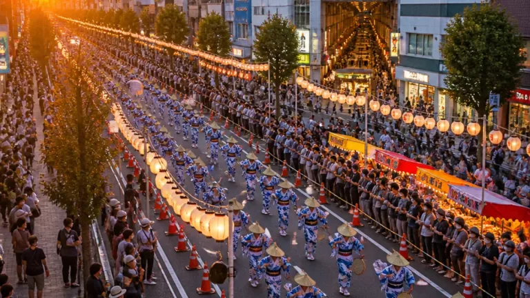相模原・東林間で夏祭り再び 阿波踊りと模擬店が町を彩る