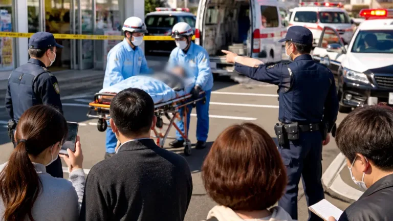 佐伯市の繁華付近で刃物襲撃、4人負傷で男を現行犯逮捕