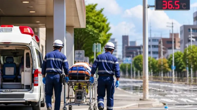 埼玉で午後4時までに熱中症疑いの搬送19人、重症者は確認されず