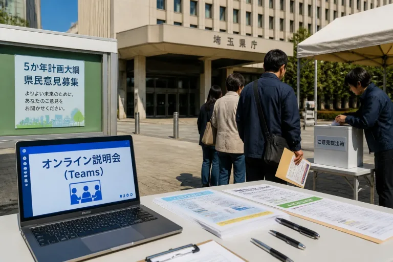 新たな５か年計画大綱、県が県民意見を公募
